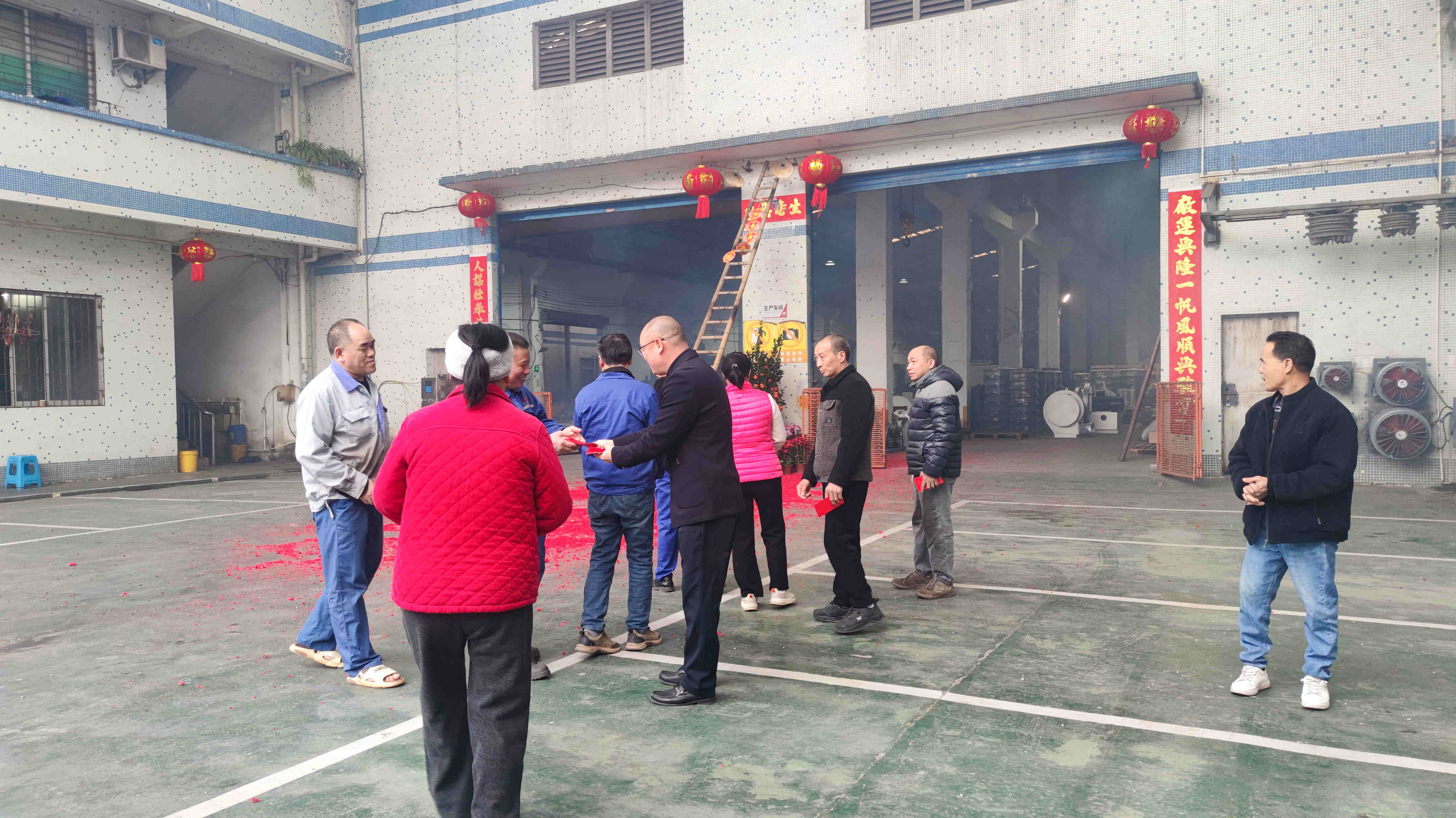 金蛇舞春启新程—ibet风机2025年开工大吉